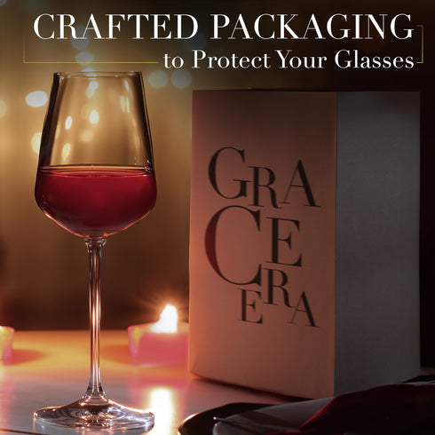 Retro Gold Wine Glasses Set Of 2